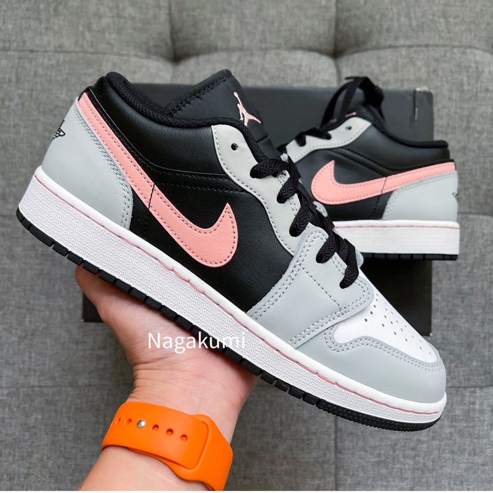 Nike Air Jordan 1 Grey and Pink